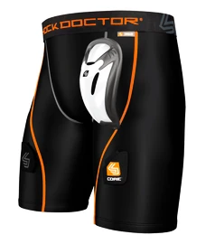 Shorts mit Tiefschutz Shock Doctor with Bio Flex Cup Senior