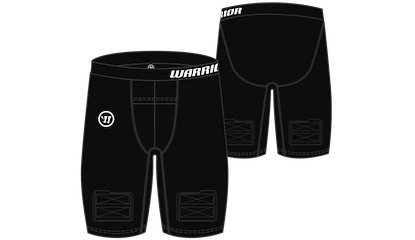 Shorts mit Tiefschutz Warrior  Short Compression Senior