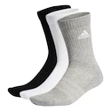 Socken adidas  Cushioned Crew Socks 3 Pairs Grey/White/Black  M