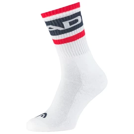 Socken Head Socks Tennis 1P Crew White/Navy/Red