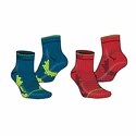 Socken Inov-8 Trailfly Trailfly Sock Mid Blue/Red