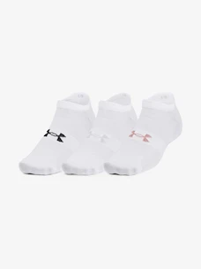 Socken Under Armour  Essential No Show 3pk-WHT