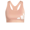 Sport BH adidas  Believe This Medium Support Workout Logo Ambient Blush