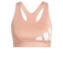 Sport BH adidas  Believe This Medium Support Workout Logo Ambient Blush