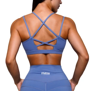 Sport BH GymBeam  FIT Sports Bra Steel Blue