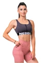 Sport BH Nebbia  Smart zip sports bra marron