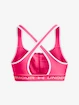 Sport BH Under Armour  Crossback Mid Bra-PNK