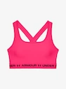 Sport BH Under Armour  Crossback Mid Bra-PNK