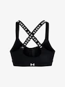 Sport BH Under Armour  Infinity High Bra Zip-BLK