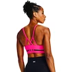 Sport BH Under Armour  Seamless Low Long Htr Bra pink Beta Tint