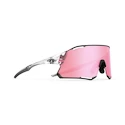 Sport Brille Tifosi  Rail Race Crystal Clear Clarion Rose/Clear