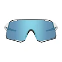 Sport Brille Tifosi  Rail Race Matte White Clarion Blue/Clear