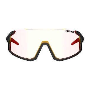 Sport Brille Tifosi  Stash Matte Gunmetal Clarion Red Fototec