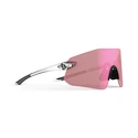 Sport Brille Tifosi  Vogel SL Crystal Clear Pink Mirror