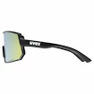 Sport Brille Uvex  Sportstyle 235 P Black Mat/ Mir.Red