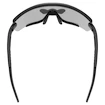 Sport Brille Uvex  Sportstyle 236 Set Black Mat/Mirror Silver (Cat. 3) + Clear (Cat. 0)