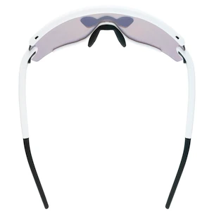 Sport Brille Uvex  Sportstyle 236 Small Set White Mat/Mirror Red (Cat. 2) + Clear (CAT. 0)