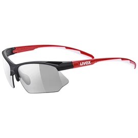 Sport Brille Uvex Sportstyle 802 Vario Black/Red