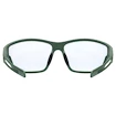 Sport Brille Uvex Sportstyle 806 V MAT Moss/Smoke