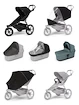 Sportkinderwagen Thule Urban Glide 3 Black + Bassinet Mid blue SET 7in1