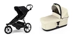 Sportkinderwagen Thule Urban Glide 3 Black + Bassinet Soft beige