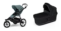 Sportkinderwagen Thule Urban Glide 3 Mid blue + Bassinet Black