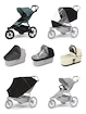 Sportkinderwagen Thule Urban Glide 3 Mid blue + Bassinet Soft beige SET 7in1