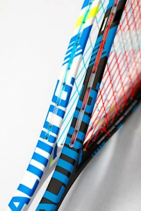 Squashschläger Salming  Forza Powerlite Racket White/Blue/Yellow