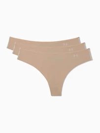 Tangas für Damen Under Armour Tanga PS Thong 3Pack -BRN