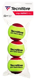 Tennisbälle Tecnifibre My New Ball (3 Pack)