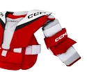 Torwart-Hockeyweste CCM YTflex 3 White/Red Bambini (Youth)