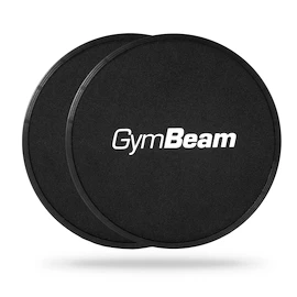 Trainigsmatte GymBeam Core Sliders Black