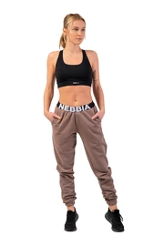 Trainingshose Nebbia Iconic Mid-Waist Sweatpants 408 brown