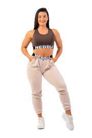 Trainingshose Nebbia Iconic Mid-Waist Sweatpants 408 cream