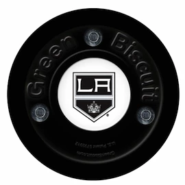 Trainingspuck Green Biscuit LA Kings Black