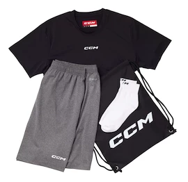 Trainingssatz CCM  DRYLAND KIT Black Bambini (Youth)