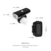 Vorder- + Rücklicht Blackburn  Dayblazer 550 + Grid Rear USB-C (Set)