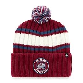 Wintermütze 47 Brand NHL Colorado Avalanche Plateau ’47 CUFF KNIT