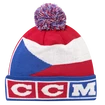 Wintermütze CCM  FLAG POM KNIT TEAM  CZECH Multiple Team Color